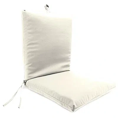 Kirkland's Solid Sand Outdoor Chair Cushion In White