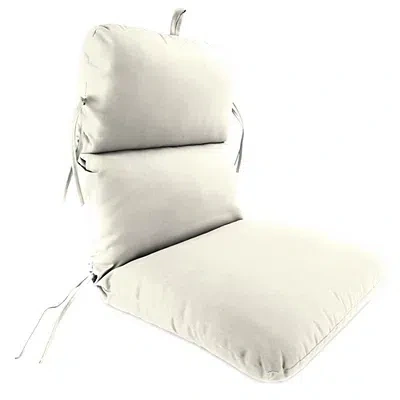 Kirkland's Solid Sand Outdoor Chair Cushion In White