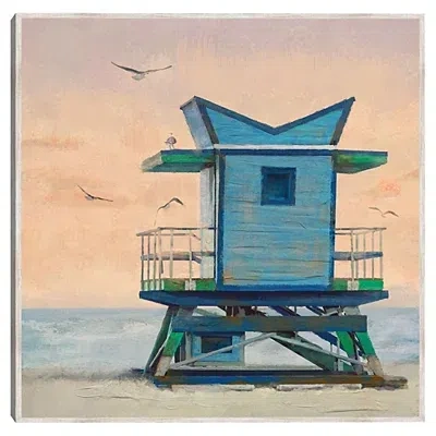 Kirkland's Sorbet Skies Framed Canvas Art Print In Multi