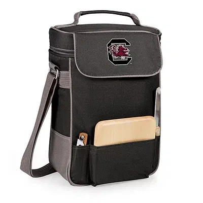 Kirkland's South Carolina Gamecocks Wine & Cheese Tote In Black