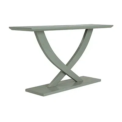 Kirkland's Spanish Moss Ramus Console Table In Green