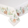 Kirkland's Spring Bunny Hop Tablecloth In White