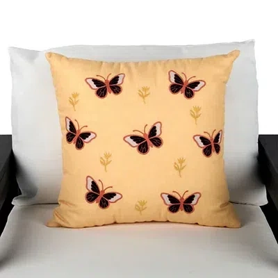 Kirkland's Spring Butterflies Outdoor Pillow In Multi