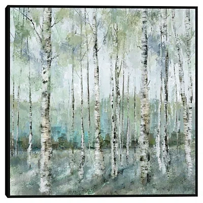 Kirkland's Spring Forest Framed Canvas Art Print In Multi