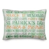 Kirkland's St. Patrick's Day Words Indoor/outdoor Pillow In Multi