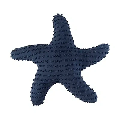 Kirkland's Starfish Shaped Pillow In Blue