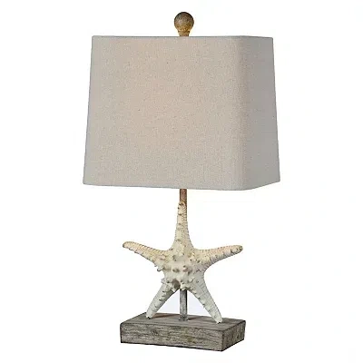 Kirkland's Starfish Table Lamps In Neutral