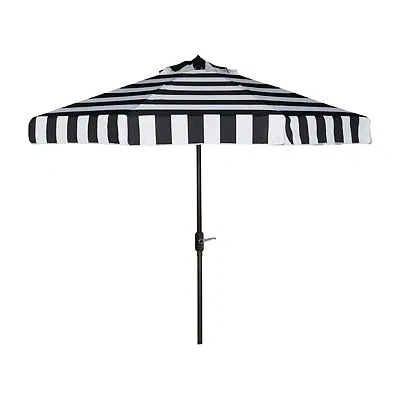 Kirkland's Stripe Auto Tilt 9 Ft. Outdoor Umbrella In Multi