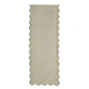 Kirkland's Stripe Scalloped Table Runner In Multi