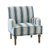 Kirkland's Stripe Upholstered Accent Chair In Multi