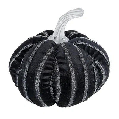 Kirkland's Striped Fabric Pumpkin In Multi