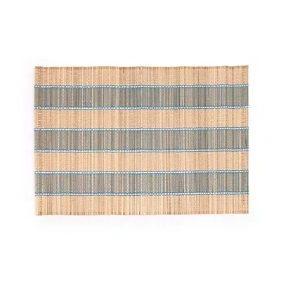 Kirkland's Striped Straw Placemat In Multi