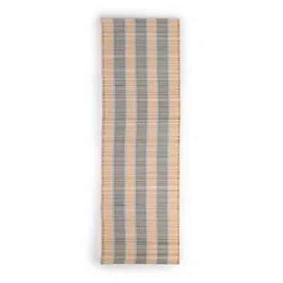 Kirkland's Striped Straw Table Runner In Multi