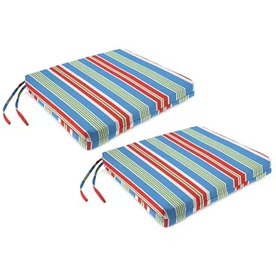 Kirkland's Stripes Outdoor Seat Cushions In Multi