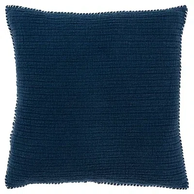 Kirkland's Subtle Striped Oversized Pillow In Blue