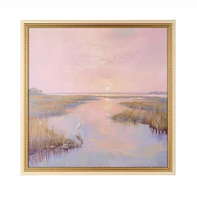 Kirkland's Sunset On The Marsh Framed Art Print In Multi