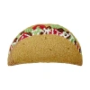 Kirkland's Taco Shaped Hooked Pillow In Multi