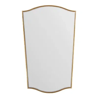 Kirkland's Tapered Beveled Wall Mirror In Gold
