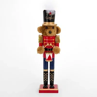 Kirkland's Teddy Bear Nutcracker Figurine In Multi