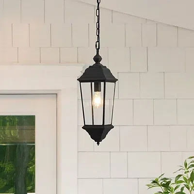 Kirkland's Teri Outdoor Pendant Light In Black