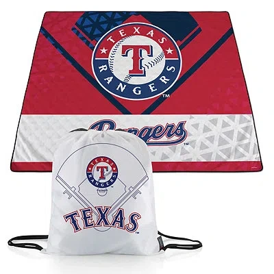 Kirkland's Texas Rangers Picnic Blanket & Drawstring Bag Set In Multi