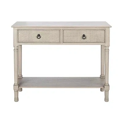 Kirkland's Textured 2-drawer Console Table In Neutral
