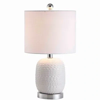Kirkland's Textured Ceramic Marcela Table Lamp In Multi