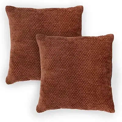 Kirkland's Textured Chenille Pillows In Red
