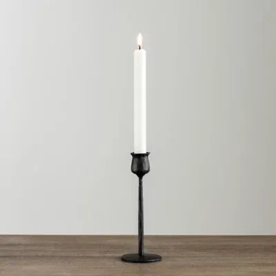 Kirkland's Textured Taper Candle Holder In Black