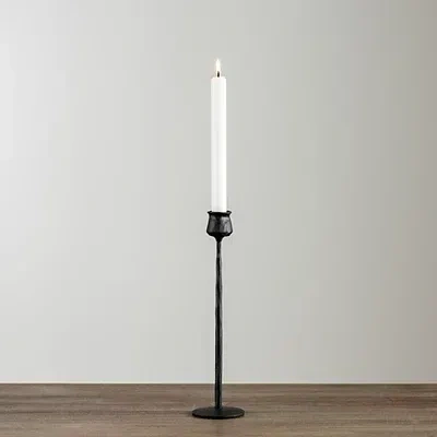 Kirkland's Textured Taper Candle Holder In Black