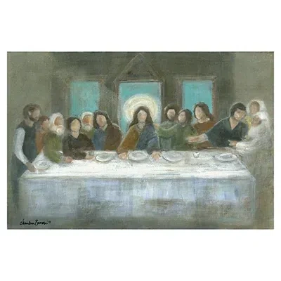 Kirkland's The Last Supper Canvas Art Print By Chandra Savaso In Multi
