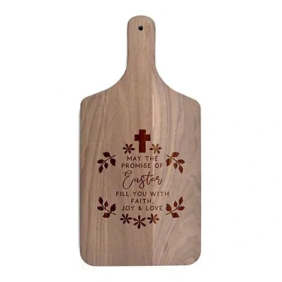 Kirkland's The Promise Of Easter Walnut Cutting Board In Brown