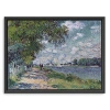 Kirkland's The Seine At Argenteuil Framed Canvas Art Print In Multi