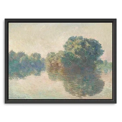 Kirkland's The Seine At Giverny Framed Canvas Art Print In Multi