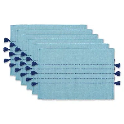 Kirkland's Thera Stripe Placemats In Blue