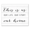 Kirkland's This Is Us Life Story Canvas Art Print In White
