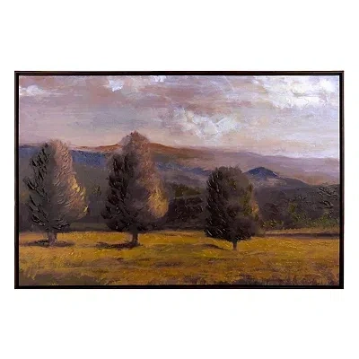 Kirkland's Three Trees Framed Canvas Art Print In Multi