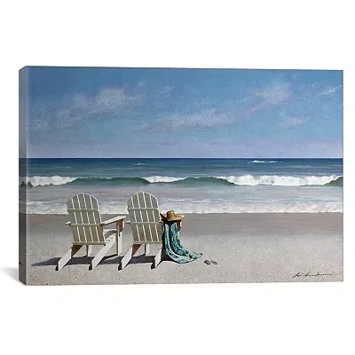 Kirkland's Tide Watching Canvas Art Print In Multi