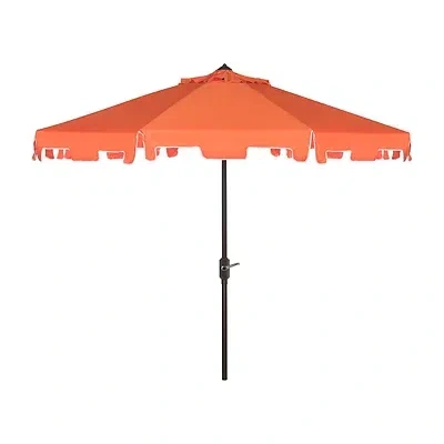 Kirkland's Tilt Crank 9 Ft. Outdoor Metal Umbrella In Orange