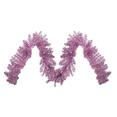 Kirkland's Tinsel Christmas Garland In Pink