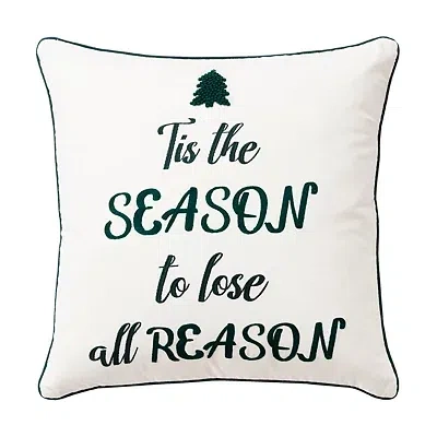 Kirkland's Tis The Reason Christmas Throw Pillow In Multi