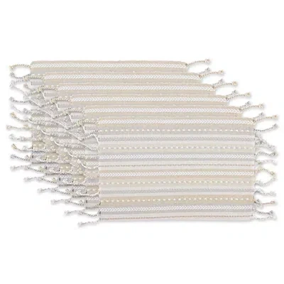 Kirkland's Tonal Stripe Placemats In Neutral