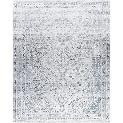 Kirkland's Traditional Washable Area Rug In Blue