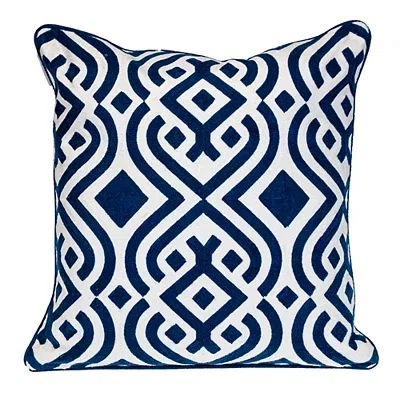 Kirkland's Transitional Embroidered Pillow In Multi