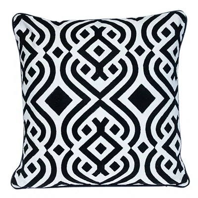 Kirkland's Transitional Embroidered Pillow In Multi