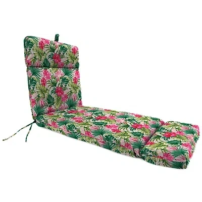 Kirkland's Tropical Hibiscus Outdoor Chaise Cushion In Multi