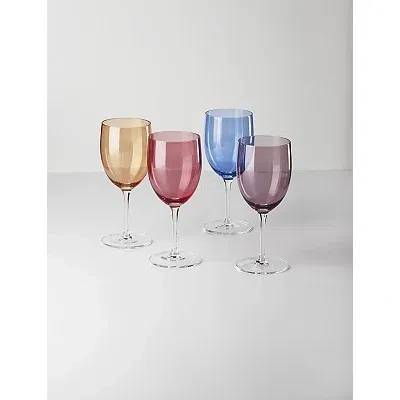 Kirkland's True Colors Wine Glasses In Multi