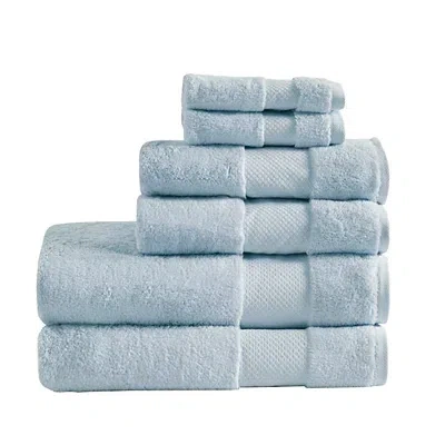 Kirkland's Turkish Cotton Bath Towel Set In Blue