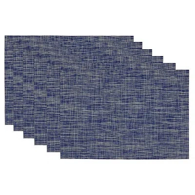 Kirkland's Tweed Placemats In Blue