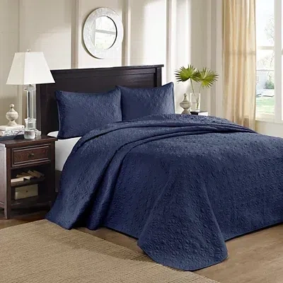 Kirkland's Twin Bedspread Set In Blue
